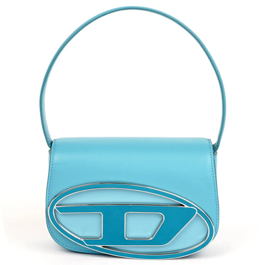 Diesel 1DR Leather Shoulder Bag | Blue